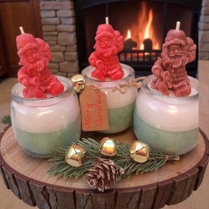 Geschenk beste freunde – Santa Weihnachtskerze