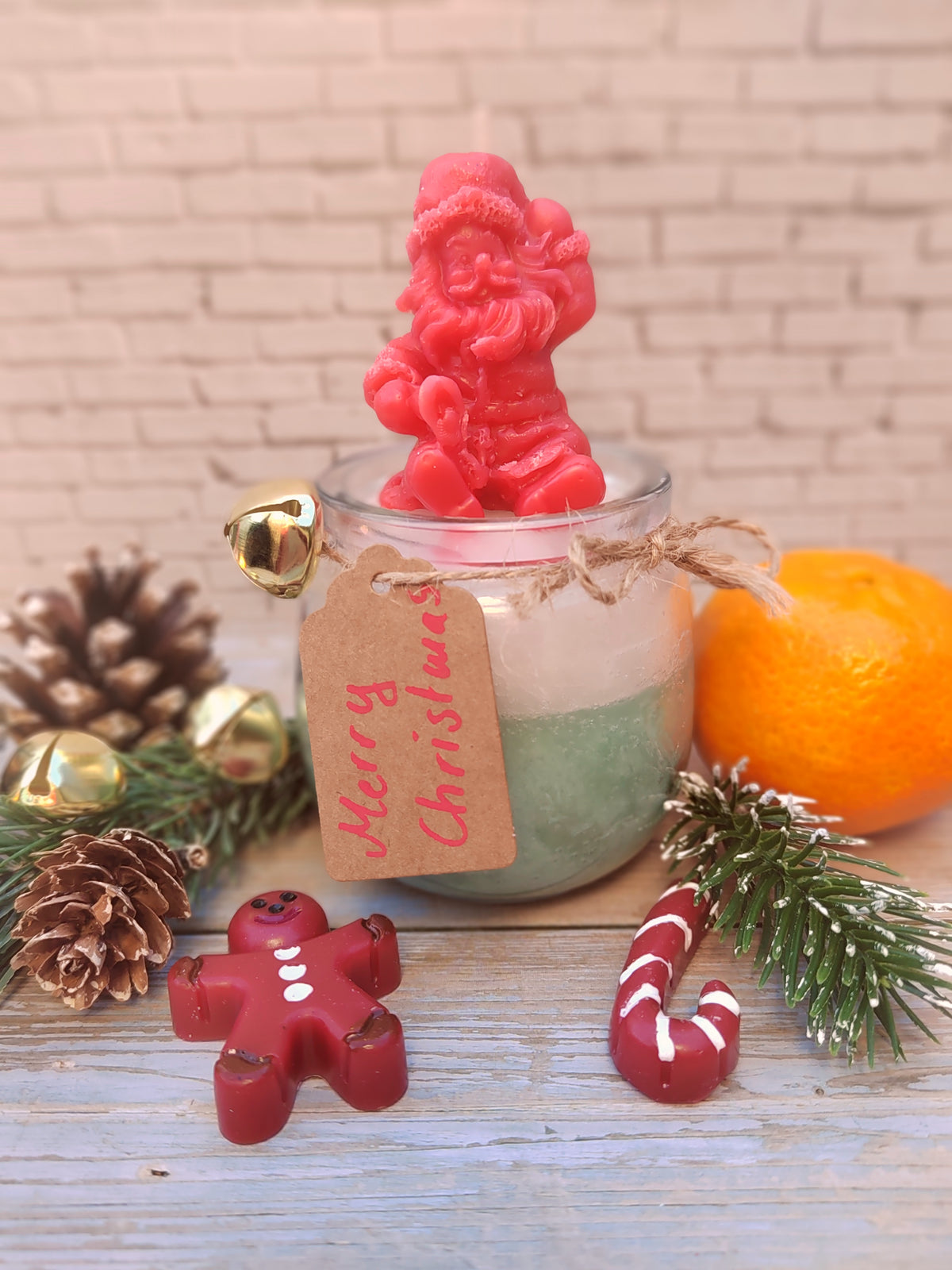 Geschenk beste freunde – Santa Weihnachtskerze