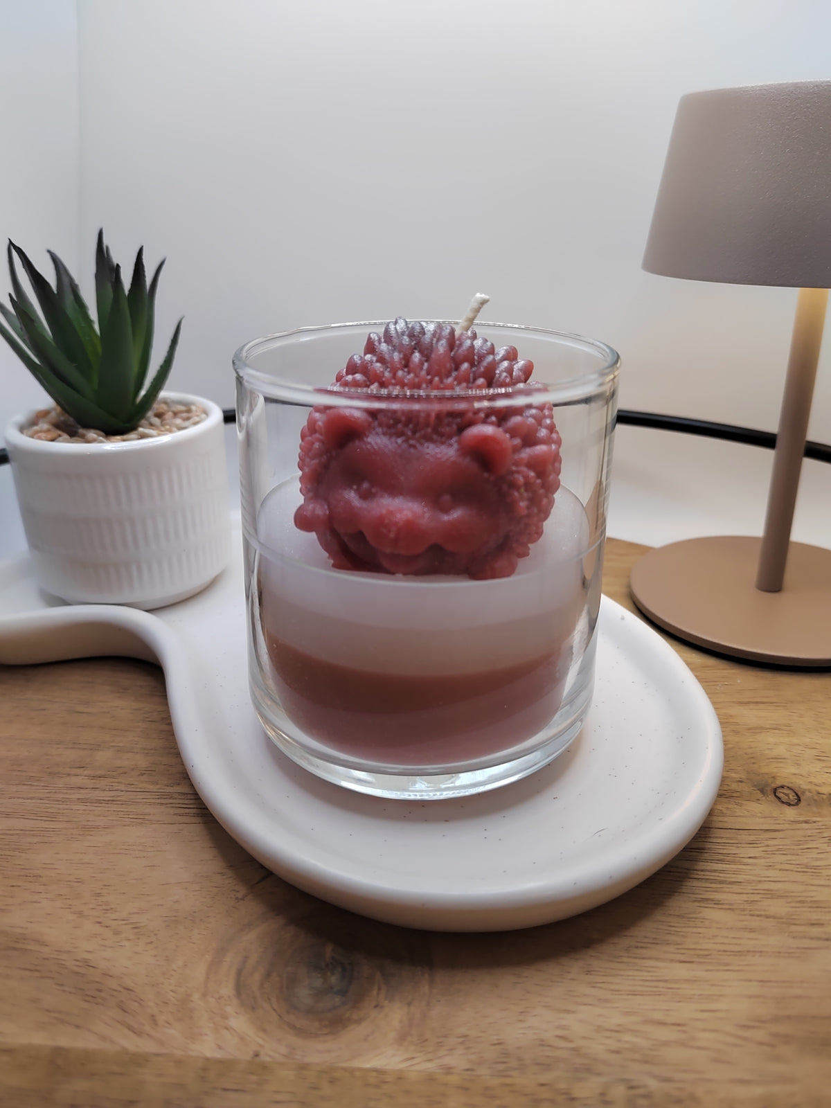 Frühlings-Igel-Duftkerze als liebevolle Geschenkidee zu Ostern