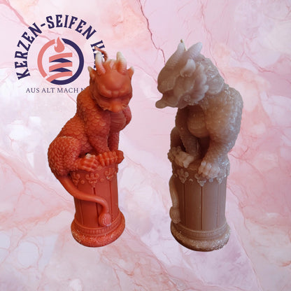Drache Klein – Handgemachte Drachen-Kerze