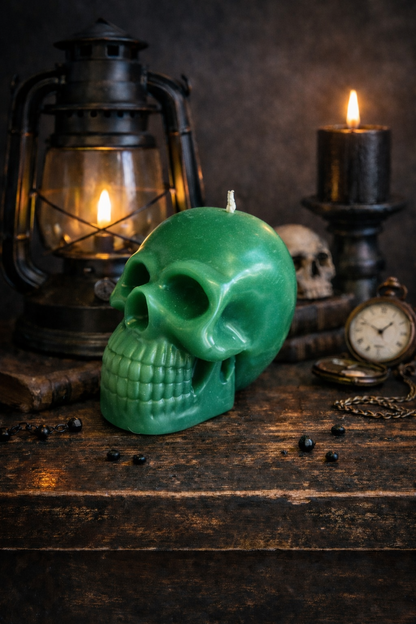 Kerze Totenkopf