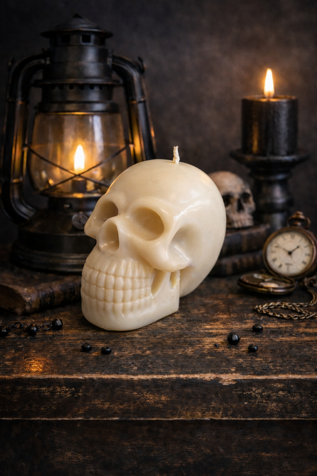 Kerze Totenkopf